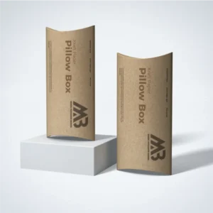 Kraft Pillow Box 4