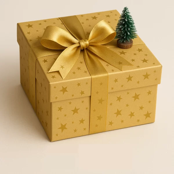 Gold Gift Box 2
