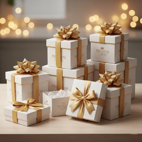 Gold Gift Box 3