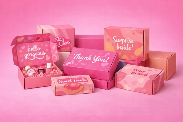 Pink Mailer Boxes 3