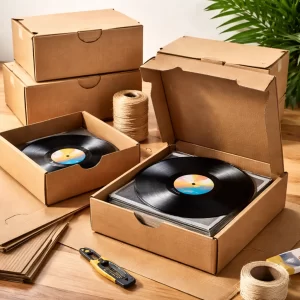 Vinyl Record Shipping Boxes