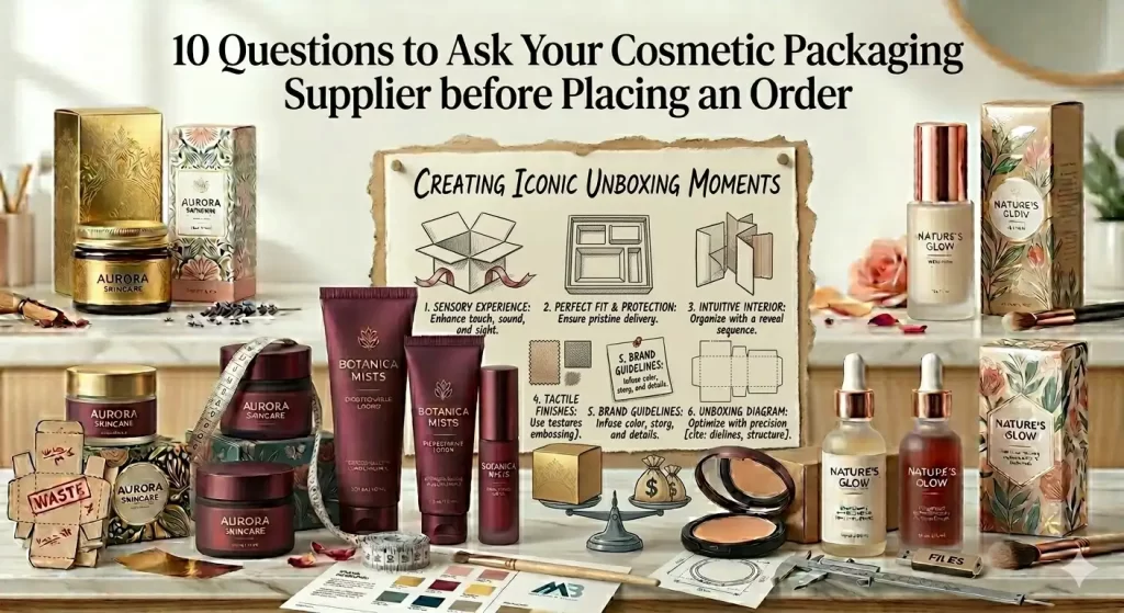 10 Questions to Ask Your Cosmetic Packaging Supplier