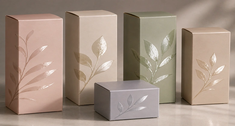 UV Coating Cosmetic Box