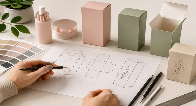 Custom Cosmetic Box Packaging
