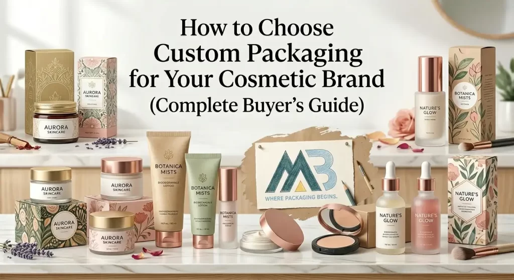 How to Choose Custom Packaging for Your Cosmetic Brand