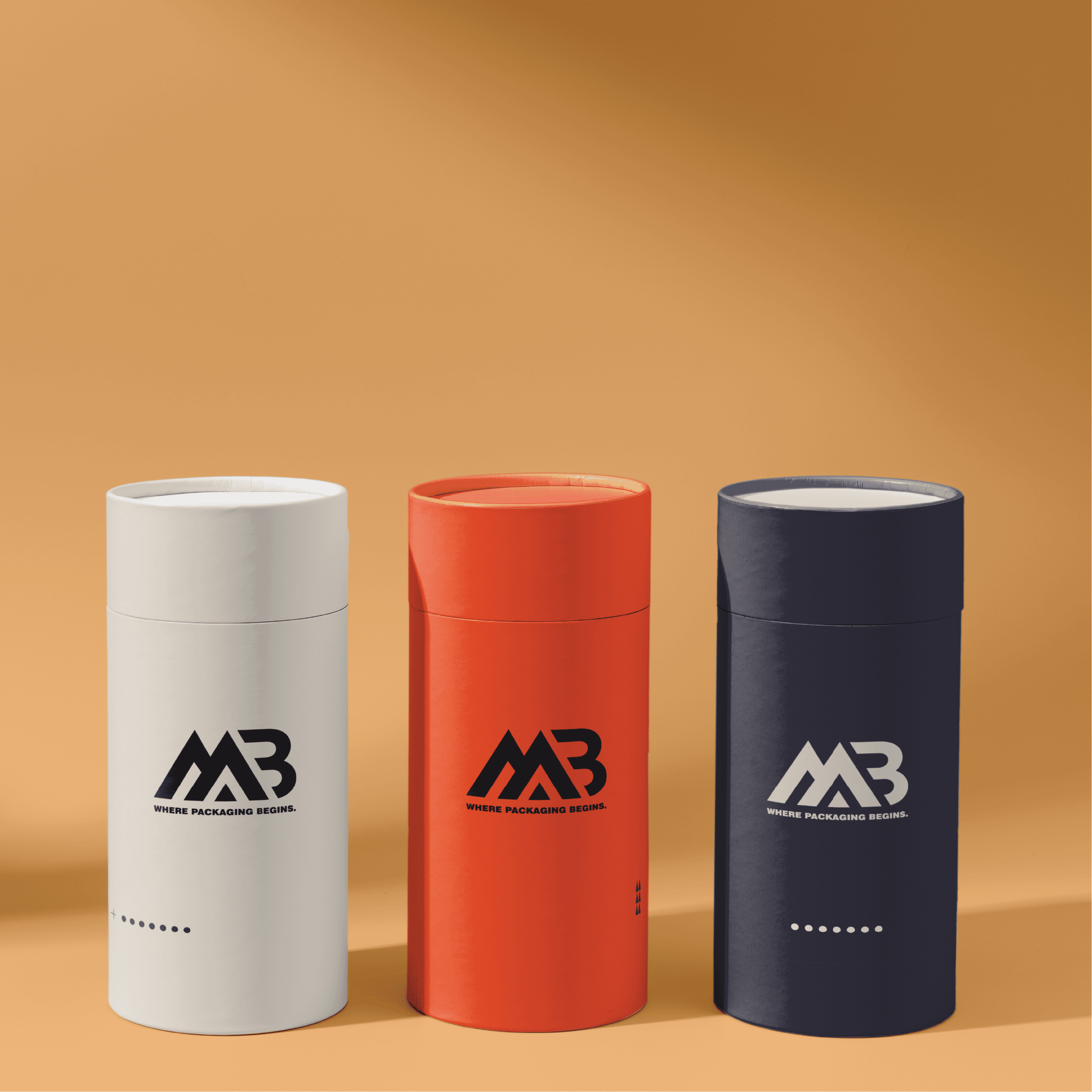 Round Boxes with Lids 01
