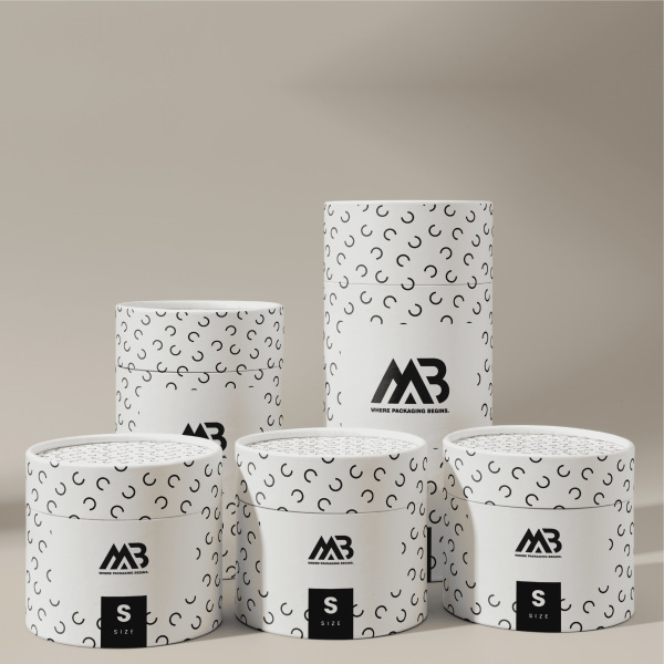 Round Boxes with Lids 02