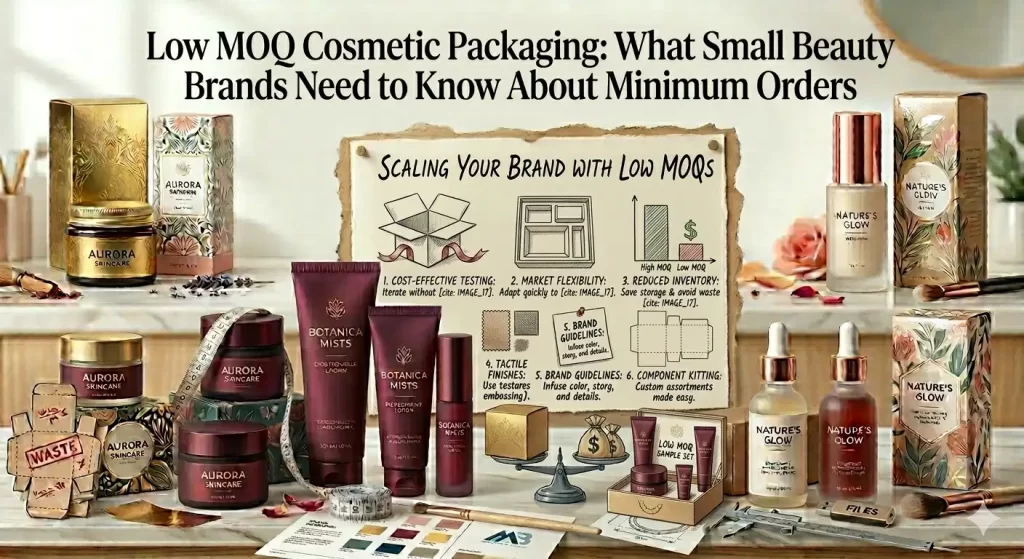 Low MOQ Cosmetic Packaging