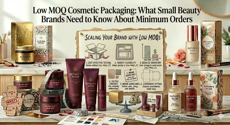 Low MOQ Cosmetic Packaging