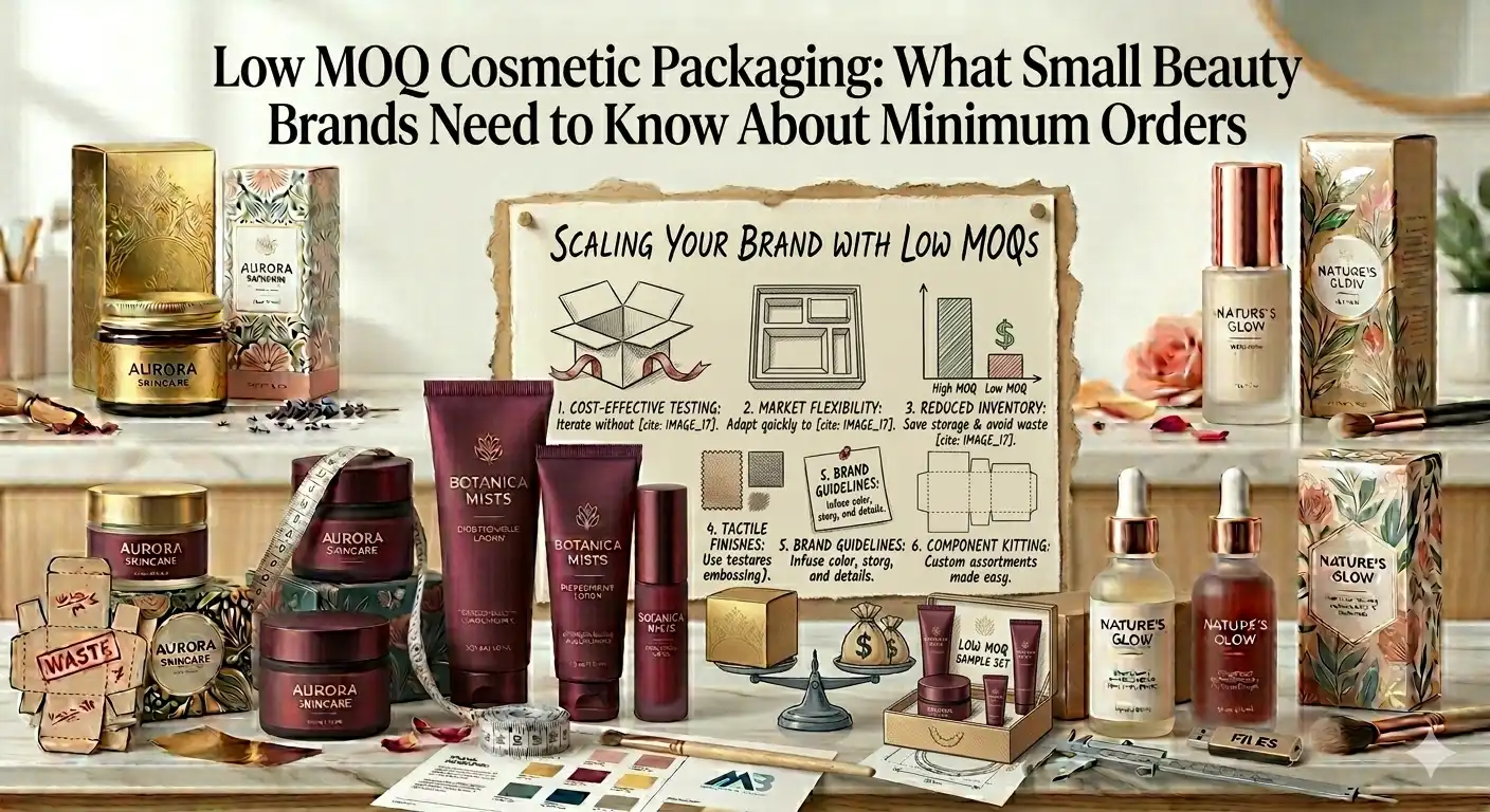 Low MOQ Cosmetic Packaging