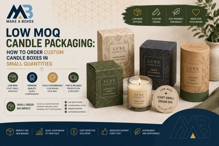 Low MOQ Candle Packaging How to Order Custom Candle Boxes in Small Quantities