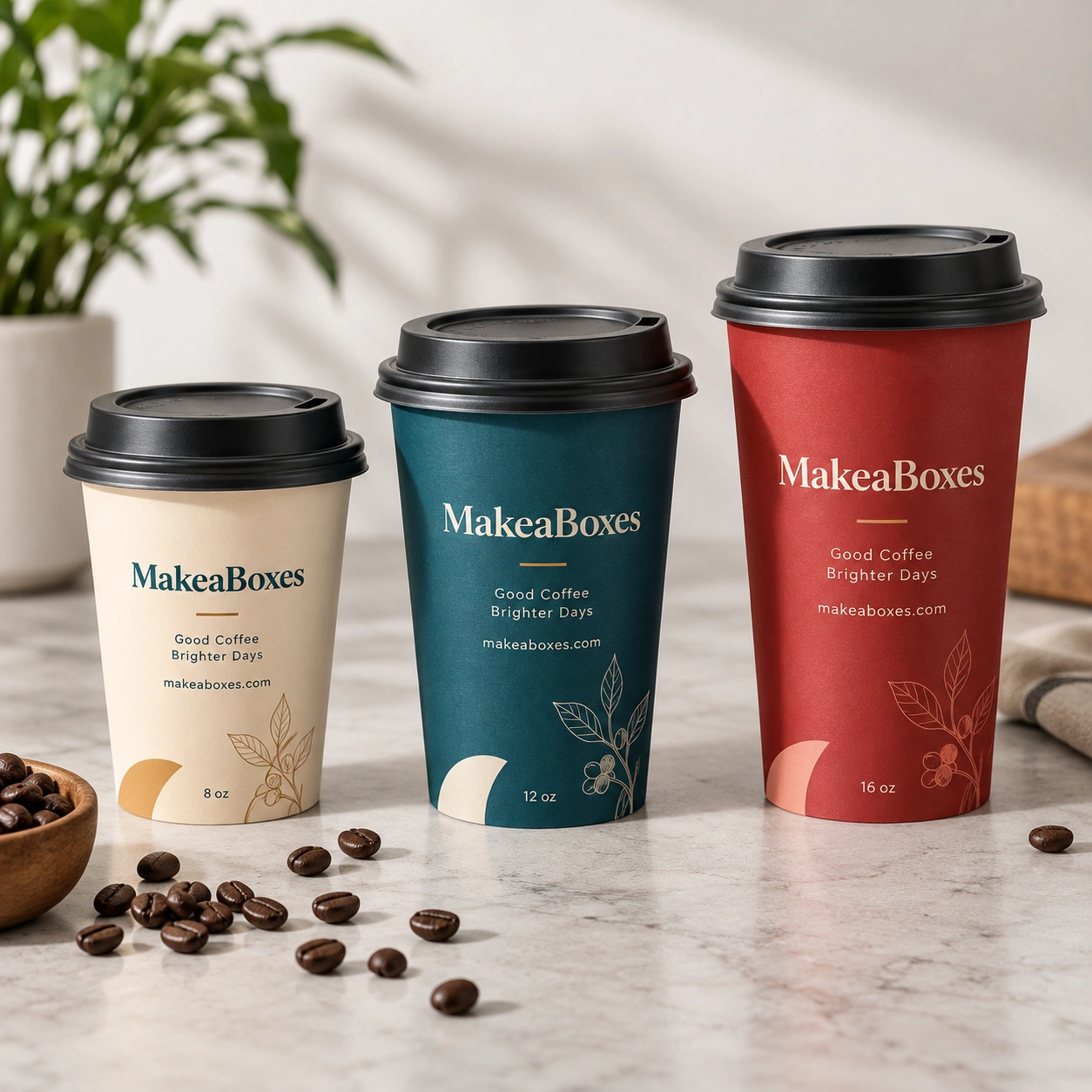 Coffee Cups with Lids 1