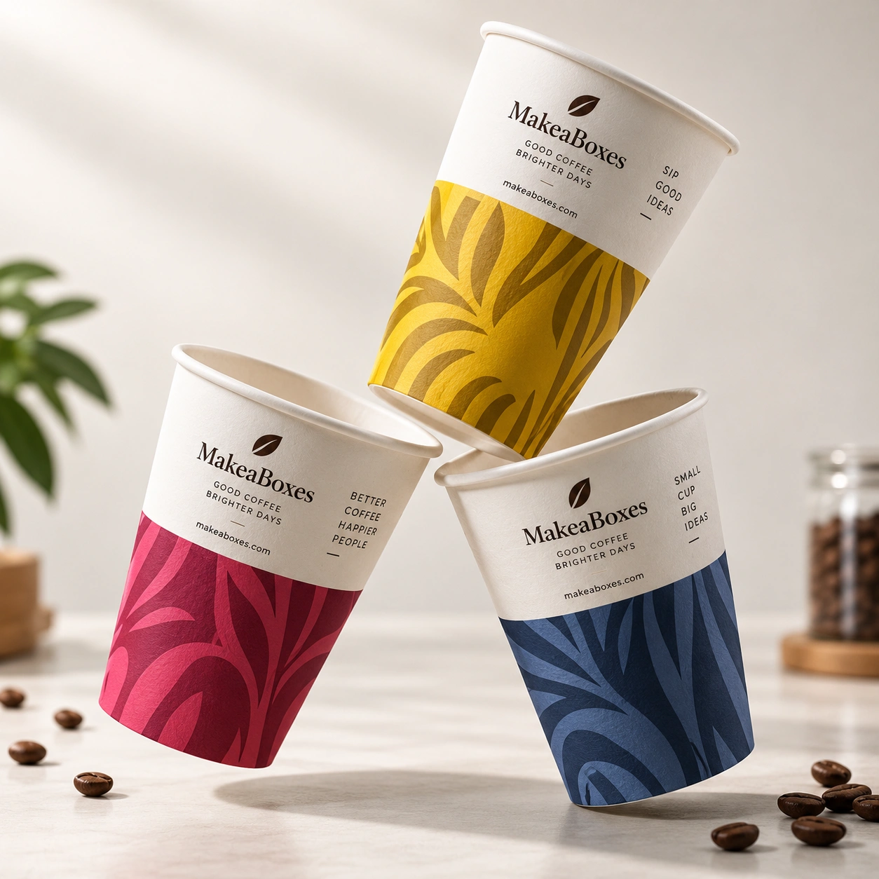Custom Double Wall Coffee Cups 1
