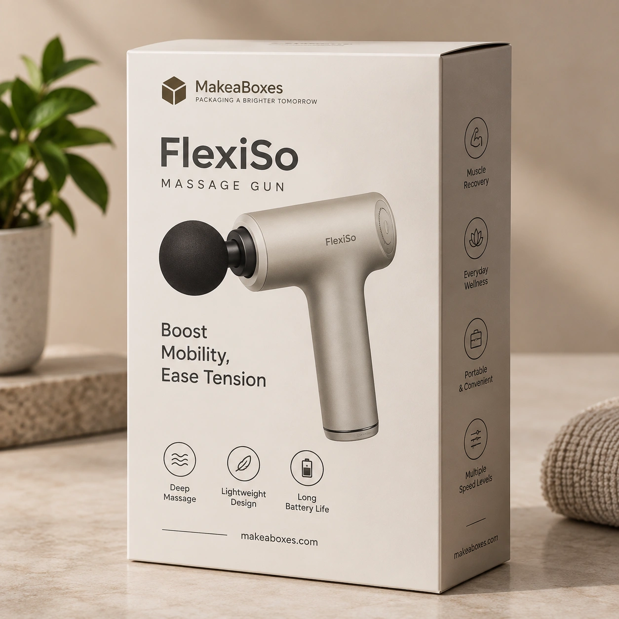 Custom Massager Packaging 1