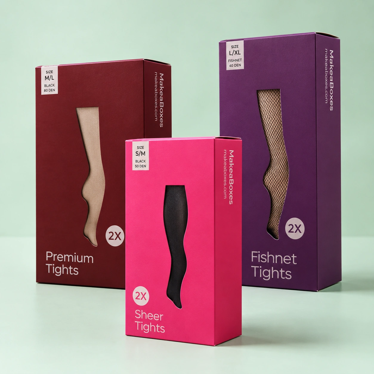 Custom Tights Packaging 1